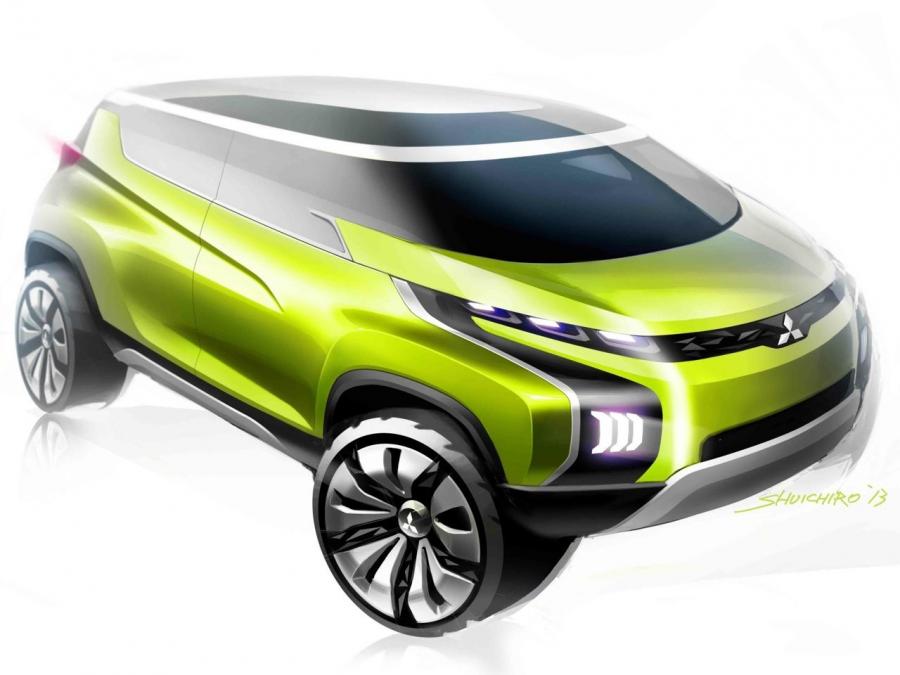 Mitsubishi AR Concept 2013 года  (фото 3 из 10)